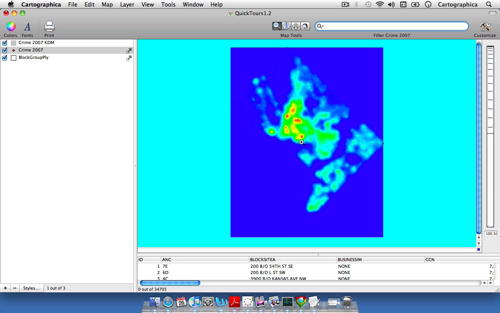 Watch the Kernel Density Mapping screencast
