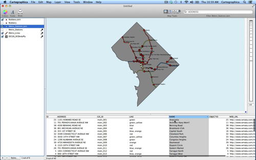 Watch the Spatial Join screencast